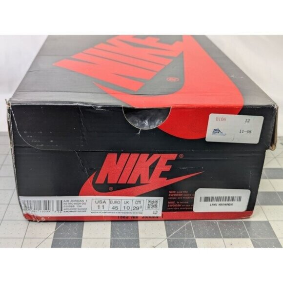 Air Jordan 1 Retro High OG University Blue‎ Black Size 11 Shoes main image 9
